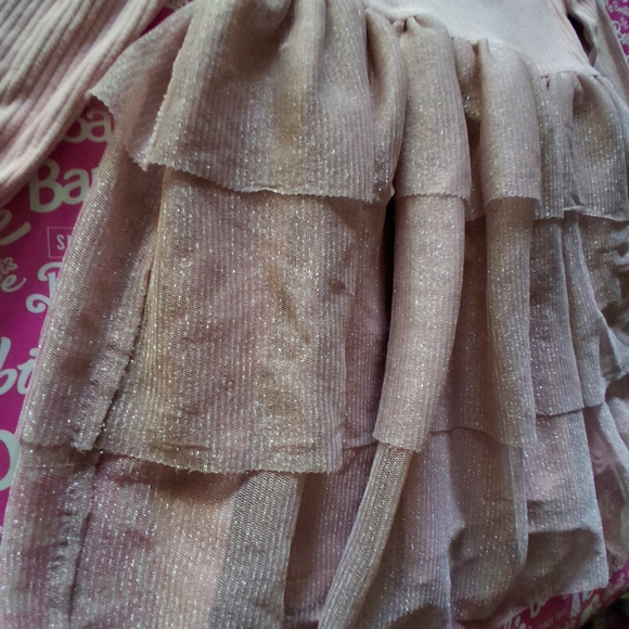 🎀Crewcuts Blush Tulle Party Layered Girls Dress Size 6 EUC & FREE GIFT - Picture 7 of 7